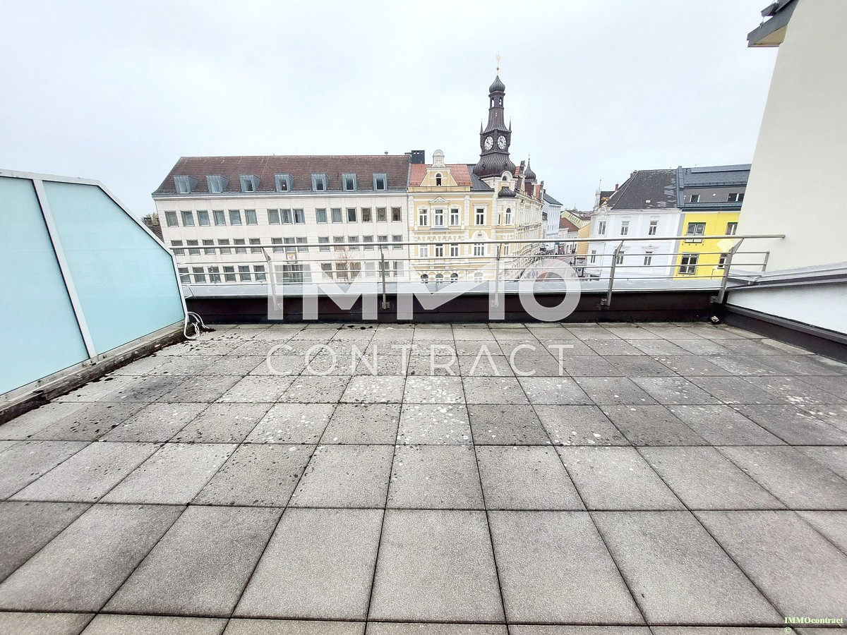 Tolle 2-Raum 78m² Wohnung mit  Terrasse 31m² / Lift im Zentrum von Amstetten