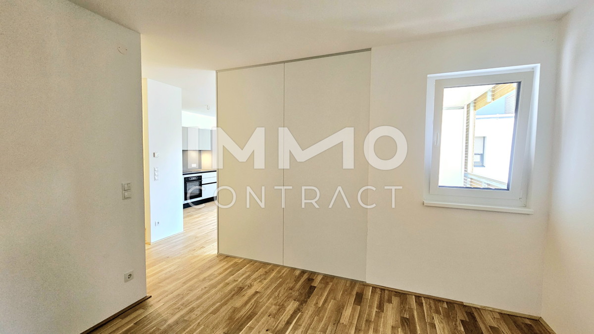 Attraktive Anlagewohnung in neuem Wohnensemble: Moderne, großzügige 1-Zimmer-Wohnung mit Tiefgarage / / 2700 Wiener Neustadt / Bild 3