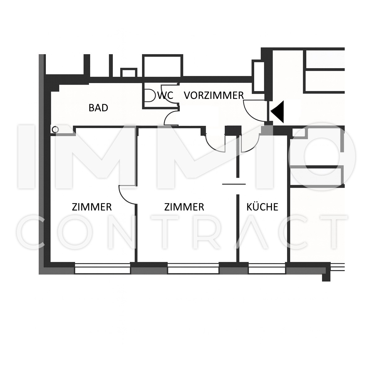 OBERD�BLING  2 Zimmer K�che+AR  Wohnung  - 1 bedroom Apartment with separate kitchen /  / 1190&nbsp;Wien / Wien 19., D�bling / Bild 1