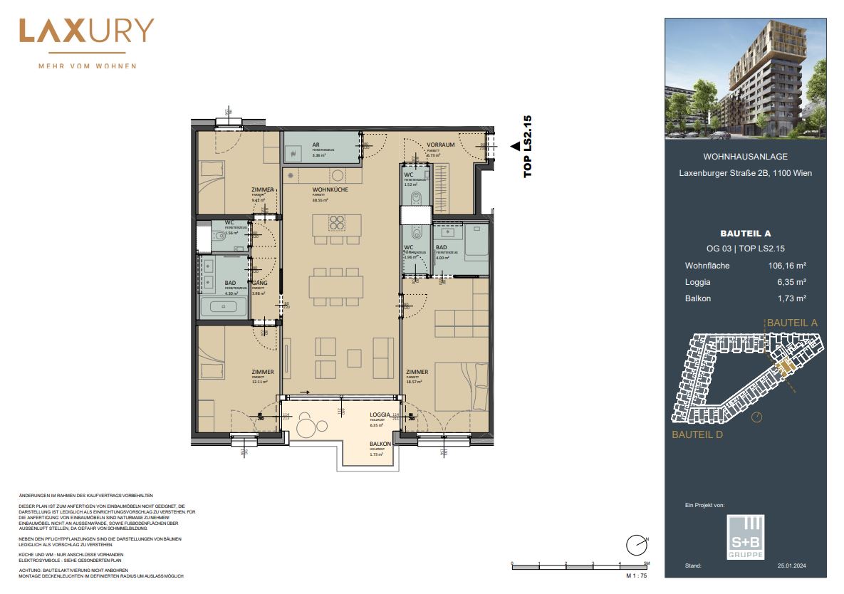 Best Price! Directly at the main train station: Commission-free + Completion in October /  / 1100 Wien / Bild 3