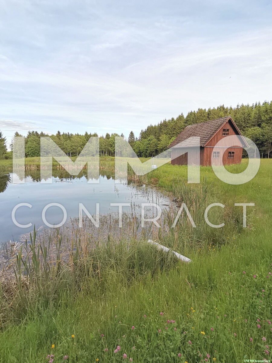 Groes Grundstck mit Fischteich und Badeteich, Erholungsanlage, Freizeitparadies mit viel Potenzial /  / 3632 Bad Traunstein / Bild 0