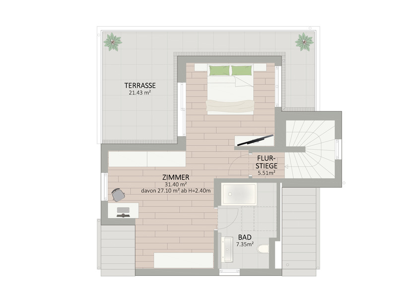 Modernes Wohnjuwel am Bruckhaufen ? 3-geschoiges Haus mit groem Garten & Keller ? provisionsfrei /  / 1210 Wien, Floridsdorf / Bild 1