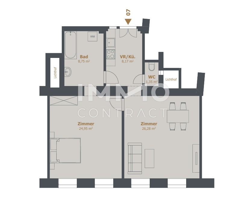 Anleger aufgepasst - vermietete Wohnung /  / 1200 Wien / Bild 1
