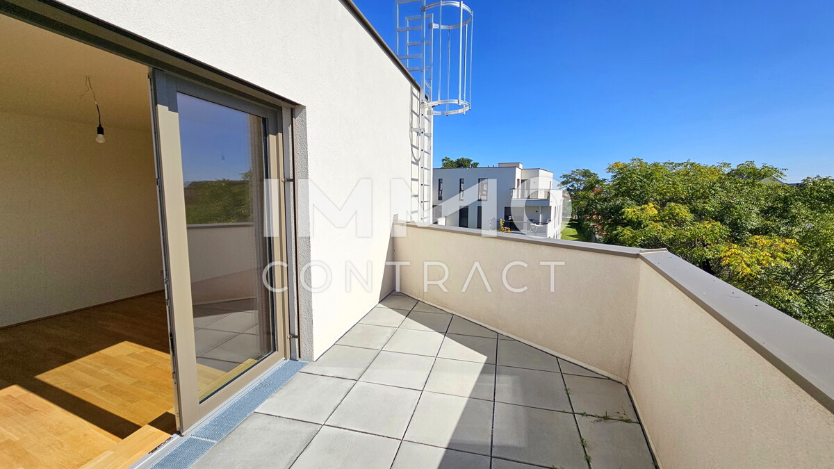 Stylische, grozgige 2-Zimmer-Dachgeschoss-Wohnung mit 23 m2 Sdterrasse - Provisionsfrei! /  / 2333 Leopoldsdorf / Bild 2