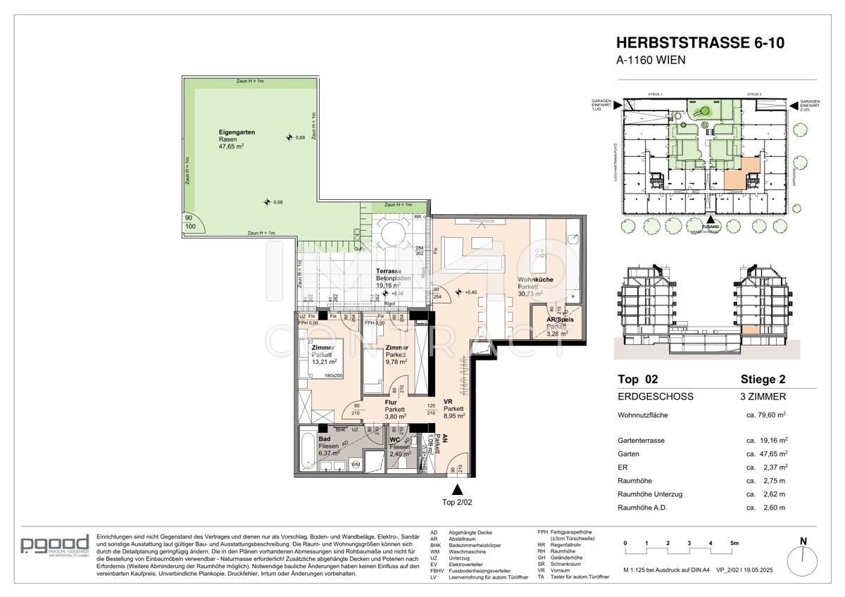 NEU! Neubau mit Garten - 3 Zimmer Wohnung fr Anspruchsvolle /  / 1160 Wien / Bild 1