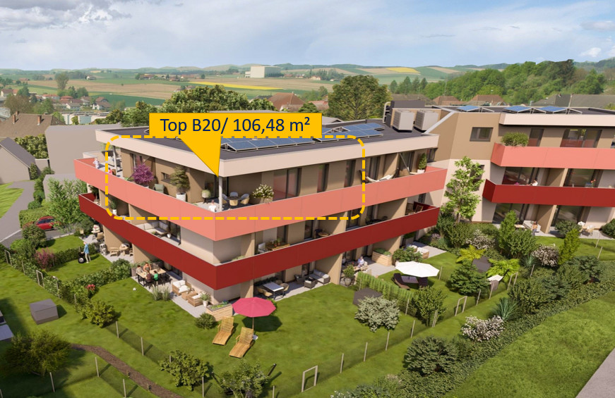 4-Zi Penthouse mit Weitblick in den STADTTERRASSEN PEUERBACH - provisionsfrei!  ** JETZT FRÜHKÄUFER-RABATT!**