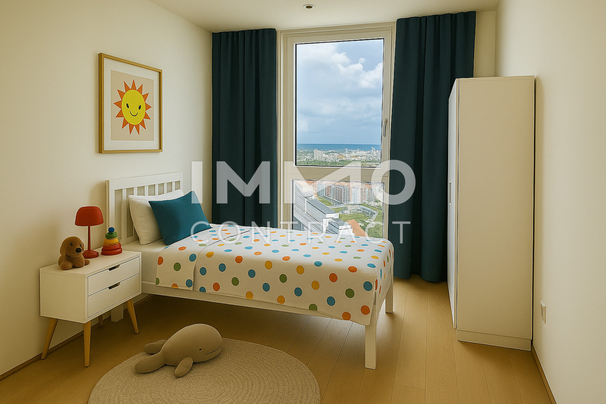 Exklusives Wohnen mit Weitblick! Pool am Dach, Fitness und Sauna inklusive! 3 Zimmer Erstbezug! /  / 1220 Wien / Bild 4