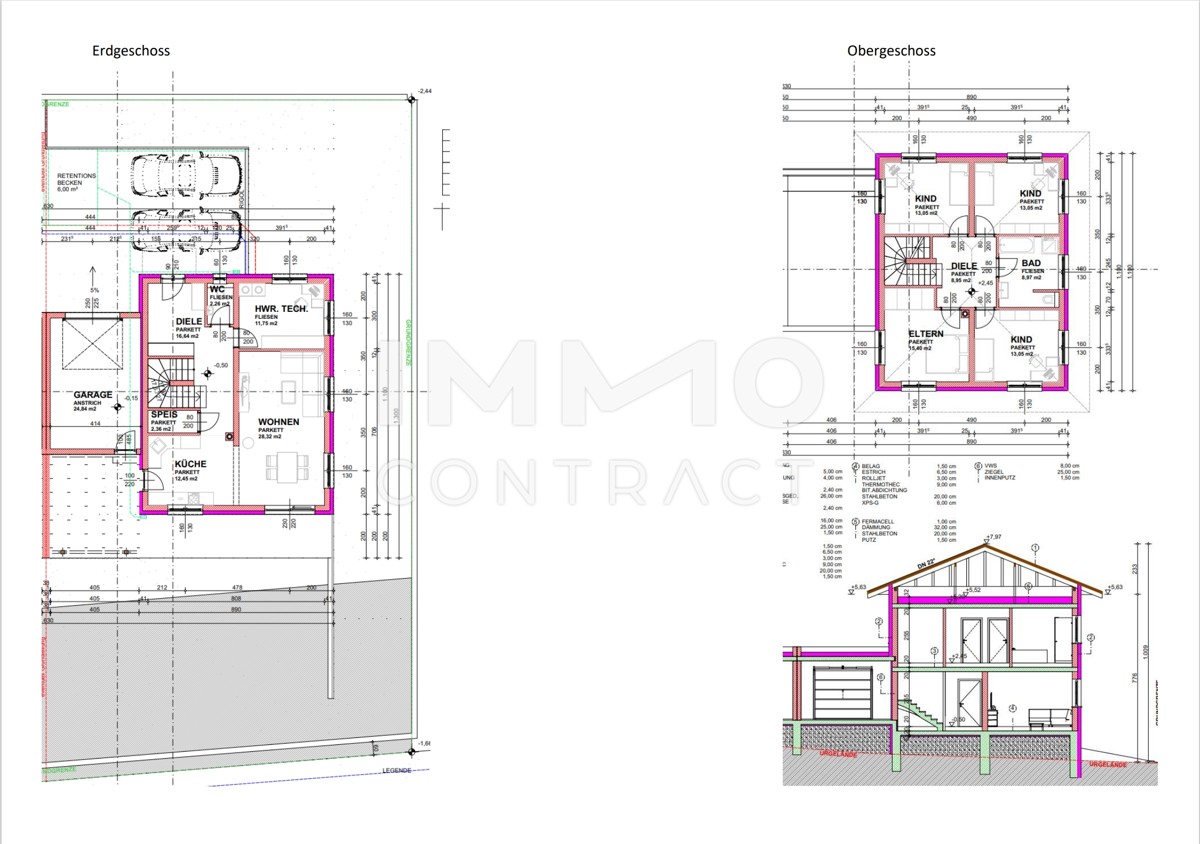 ERSTBEZUG AB HERBST - elegante Doppelhaushlfte mit Garten und Garage /  / 5271 Moosbach / Bild 1