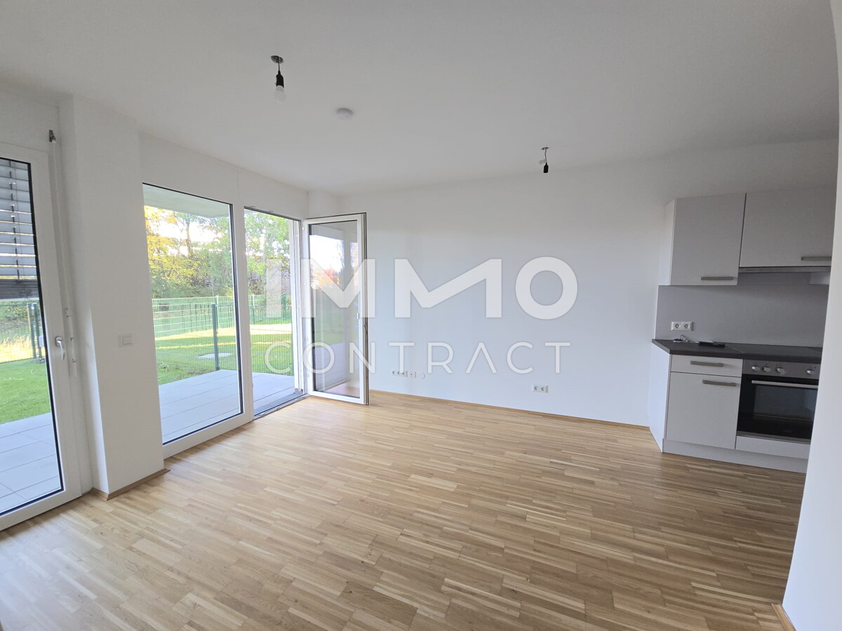 Geförderte 2 Zimmer Wohnung mit TERRASSE UND EIGENGARTEN - Gradnerstraße 186 H- Top 02 H / / 8054 Graz / Bild 1