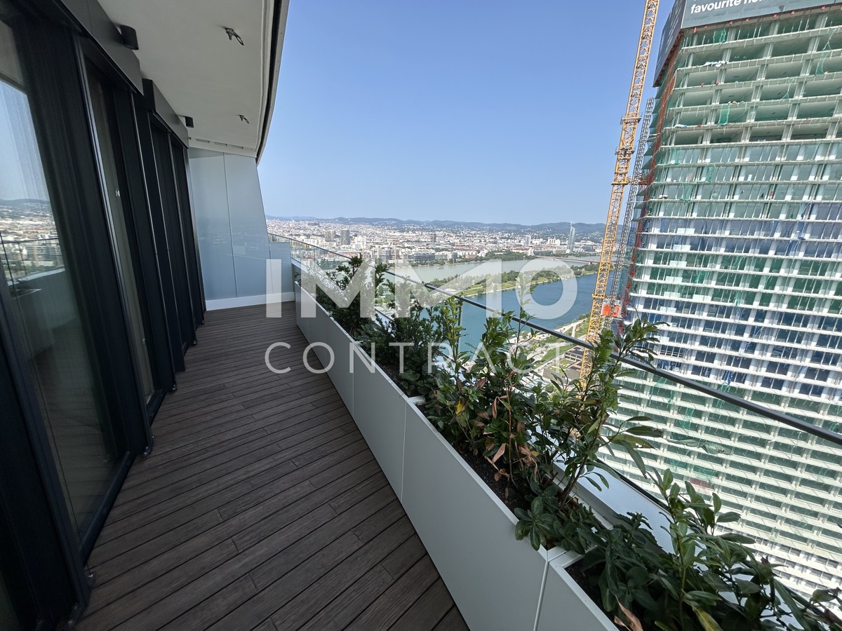 Leben im Hochhaus! Erstbezug 2-Zimmer Apartment inkl. Doorman, Gym, Sauna, Pool, Bar, uvm. /  / 1220 Wien / Bild 1
