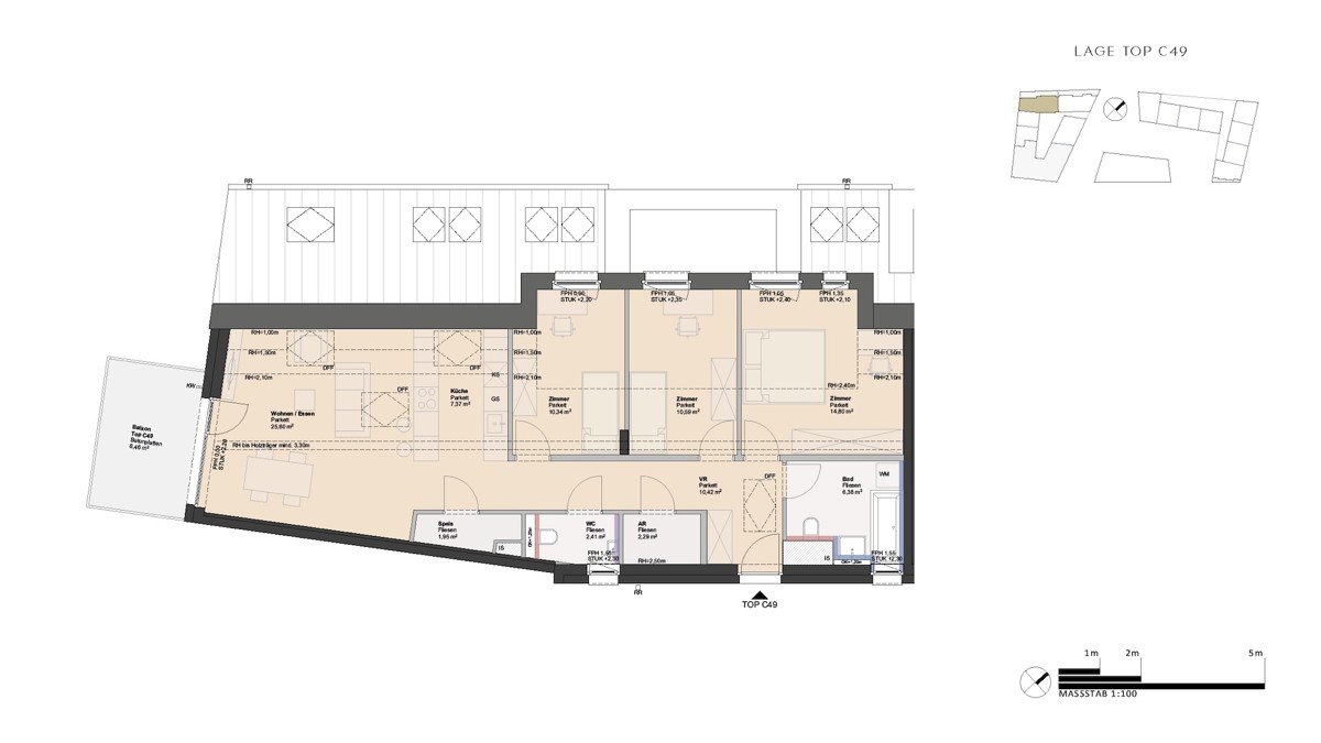 Leistbare Familienwohnung im Erstbezug - provisionsfrei! /  / 4030 Linz / Bild 1
