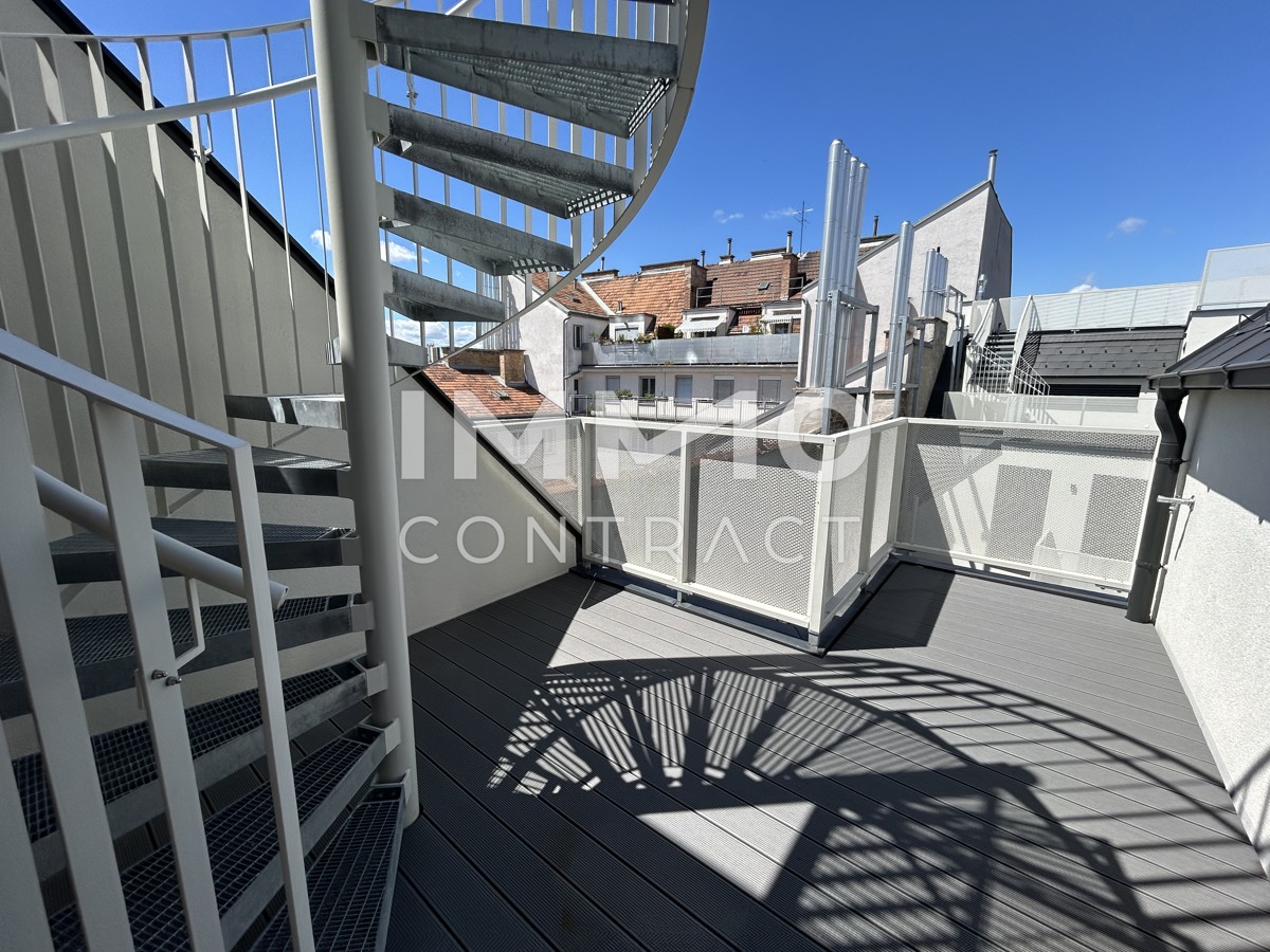 Erstbezug! 3-Zimmer-Dachgeschosswohnung mit traumhafter Wien-Aussicht /  / 1050 Wien / Bild 8
