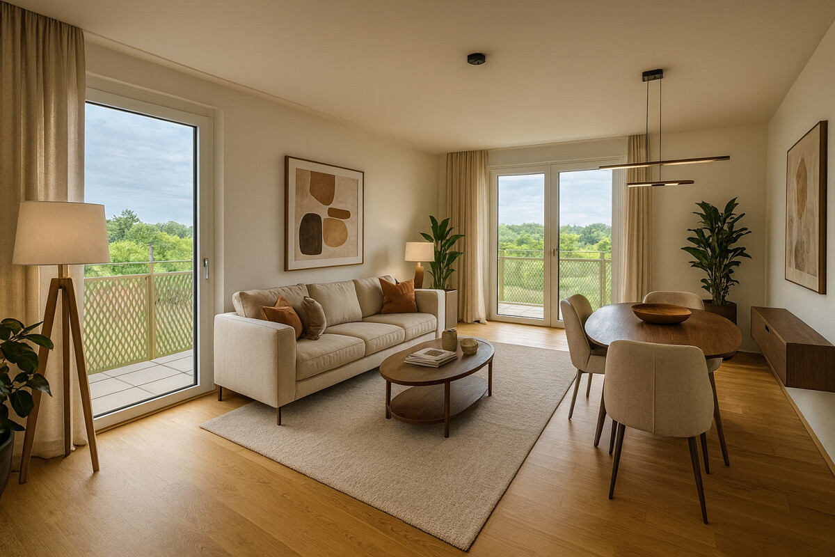 Preis jetzt sichner! Erstbezug und fertig - Gerasdorfer Strae: 4 Zimmer mit super Balkon /  / 1210 Wien / Bild 6