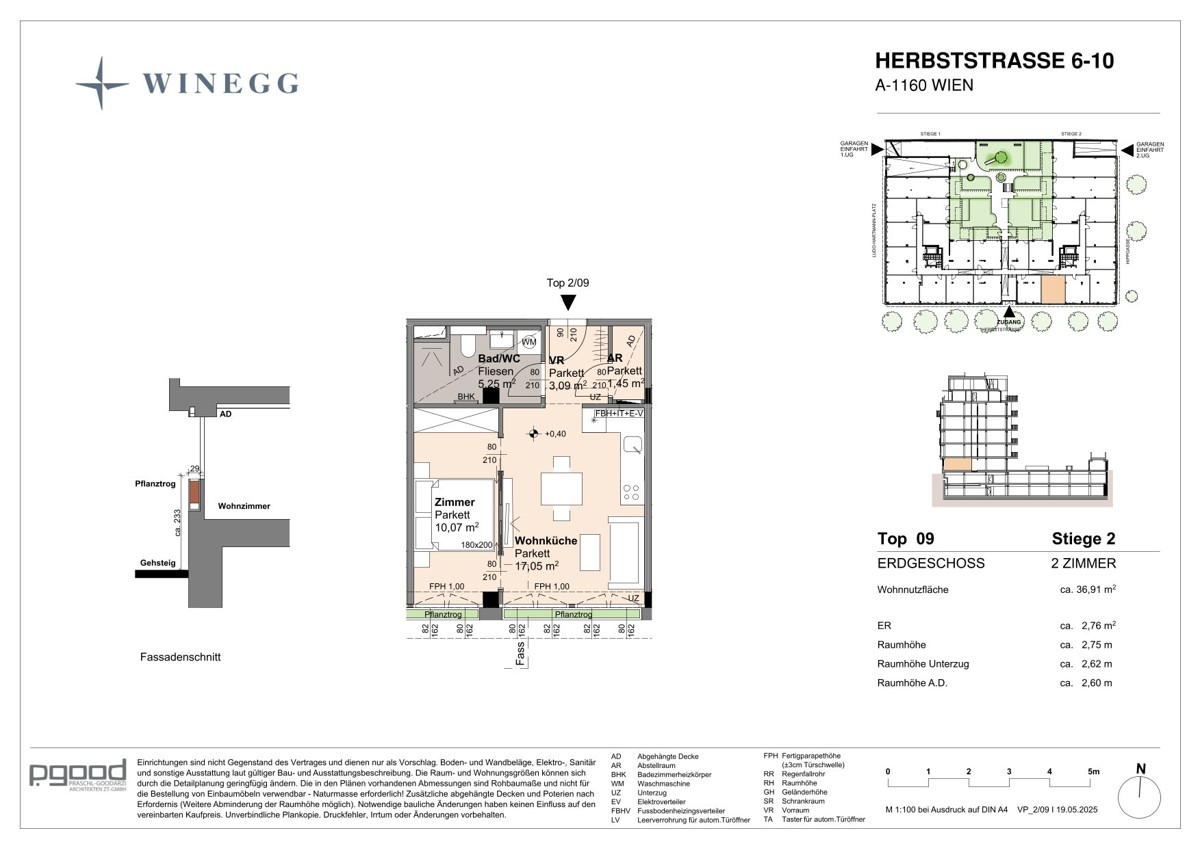 NEW! 2 Zimmer Investment - kompakt und effizient - WOHNEN AM PARK - Urban & Grn /  / 1160 Wien / Bild 1