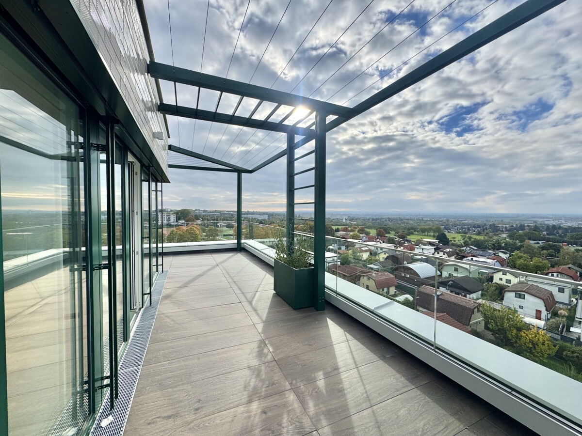 Exklusives Penthouse mit 90m2 Panoramaterrasse: Provisionsfrei - Wohnung + Bro mit luxuriser Ausstattung /  / 1100 Wien, Favoriten / Bild 1