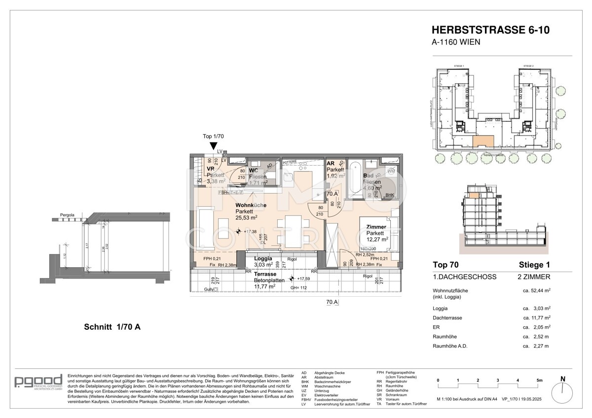 WOHNEN AM PARK - Urban & Grn - Hochwertige DG Wohnung! Gute Verkehrsanbindung! /  / 1160 Wien / Bild 7