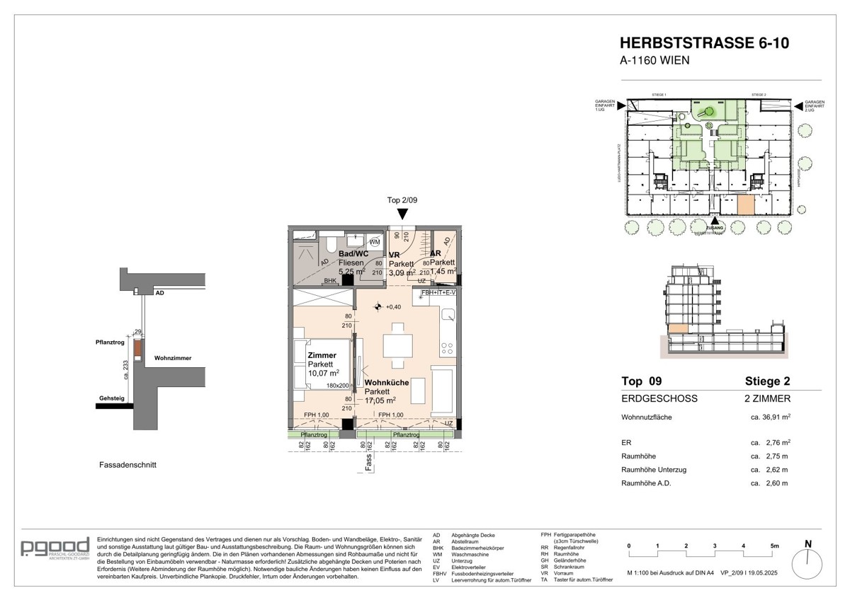 NEW! 2 Zimmer Investment - kompakt und effizient - WOHNEN AM PARK - Urban & Grn /  / 1160 Wien / Bild 1