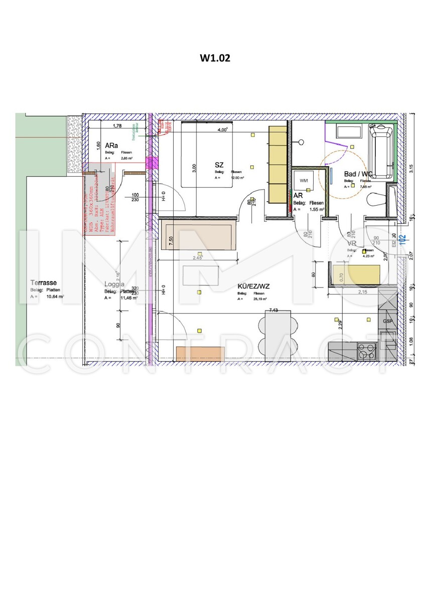 Ideale 2-Zimmer Gartenwohnung mit Tiefgarage und Parkplatz /  / 4690 Schwanenstadt / Bild 8