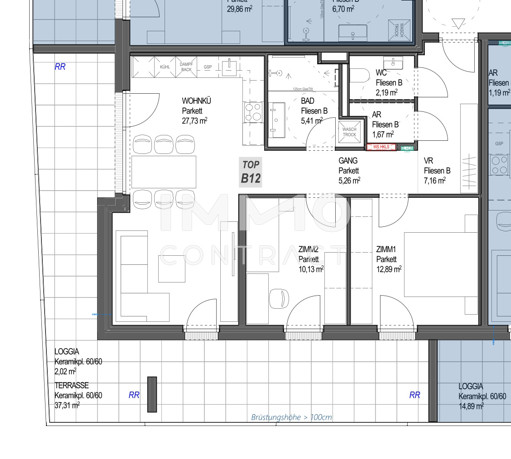 Sonnendurchflutete 3 Zi-Wohnung in den STADTTERRASSEN PEUERBACH - provisionsfrei!  ** JETZT FRHKUFER-RABATT!** /  / 4722 Peuerbach / Bild 2