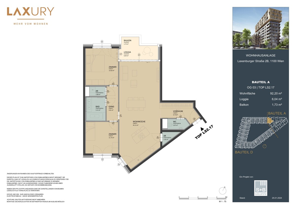 Exckusive Living: Directly at the main train station: Commission-free /  / 1100 Wien / Bild 3