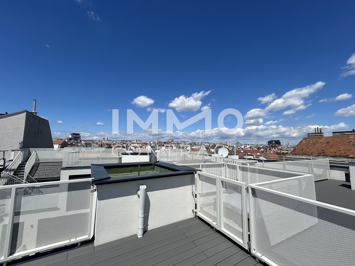 Erstbezug! 3-Zimmer-Dachgeschosswohnung mit traumhafter Wien-Aussicht /  / 1050 Wien / Bild 2