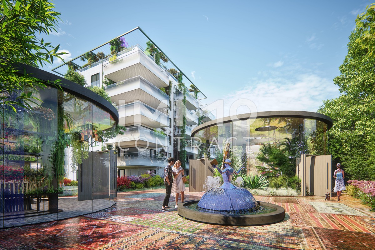 Provisionsfrei - 96m2 Garten - Luxurise Wohnung mit Bro in exklusiver Parkanlage! /  / 1100 Wien, Favoriten / Bild 2