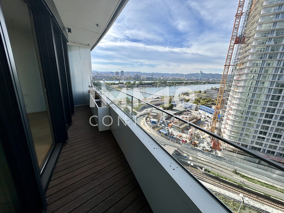 ERSTBEZUG: Hochwertige 2-Zimmer-Wohnung im 13. Stock mit Blick Richtung Kahlenberg! /  / 1220 Wien / Bild 3