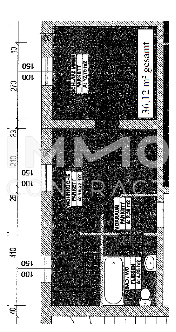 Kleine 2-Zimmer Wohnung beim Musiktheater zu vermietetn!  Anzengruberstrae 3 - Top 18A /  / 4020 Linz / Bild 8