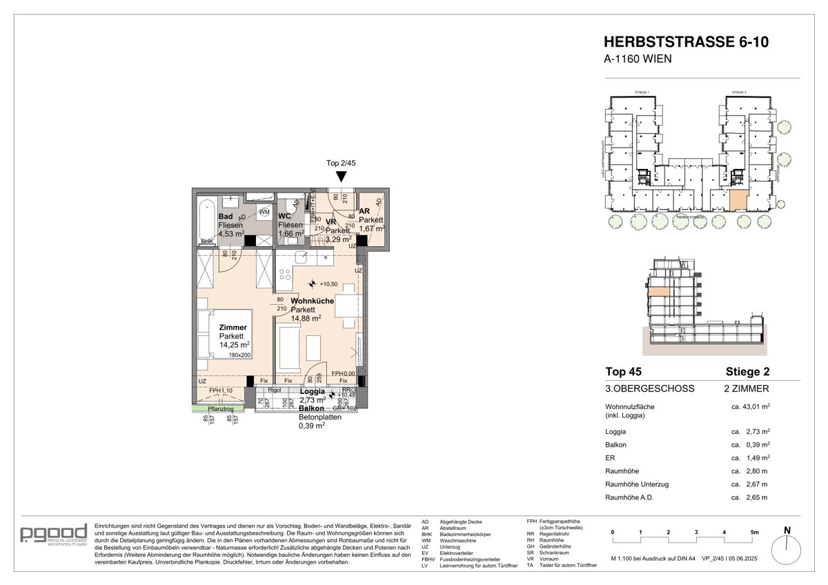 Perfekt fr Singles ode Anleger: U6 Burggasse - NEU - Wohnen Am Park /  / 1160 Wien / Bild 1