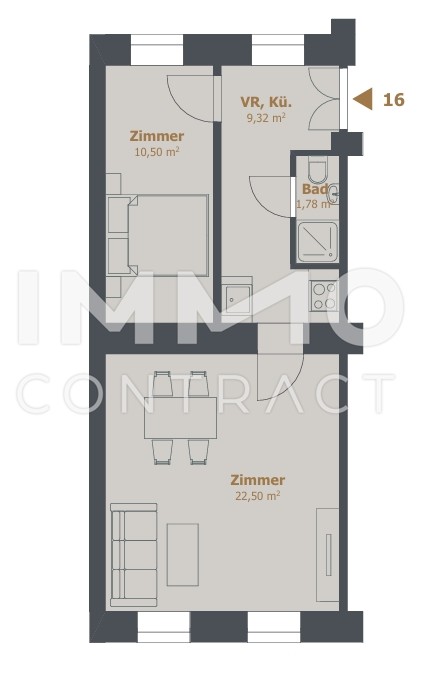 Anleger aufgepasst - vermietete Wohnung /  / 1160 Wien / Bild 1