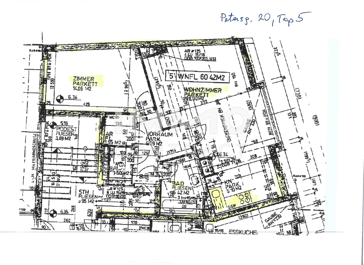 Dachgeschosswohnung direkt am Reckturm /  / 2700 Wiener Neustadt / Bild 5