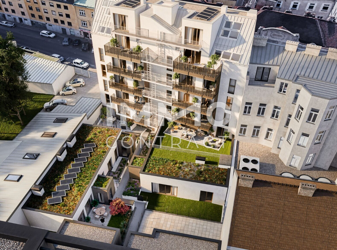 Traum Haus im Innenhof  - Moderne 3-Zimmer-Wohnung mit Garten im ERSTBEZUG /  / 1220 Wien / Bild 2
