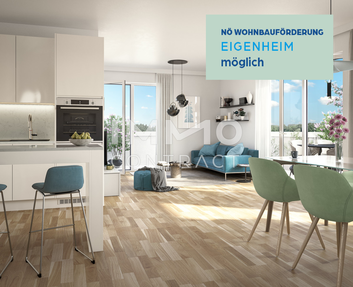Provisionsfreier Neubau! 
2 Zimmer Wohnung!
