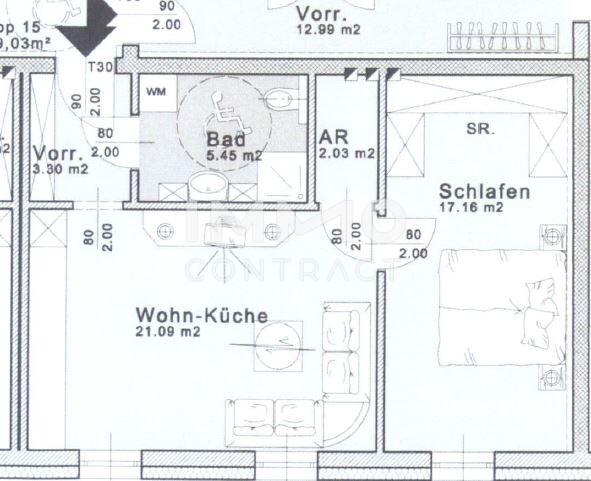 Tolle 2-Zimmer Wohnung in der  Drouotstrae 4 - Top15 /  / 4020 Linz / Bild 8