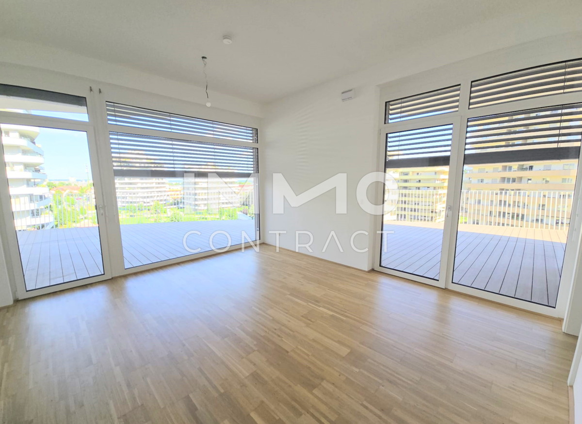GREEN CITY: TOP DACHTERRASSEN-WOHNUNG mit 3 Rumen und groer Dachterrasse - Straganger Strae 380 d - Top 33D /  / 8054 Graz / Bild 1