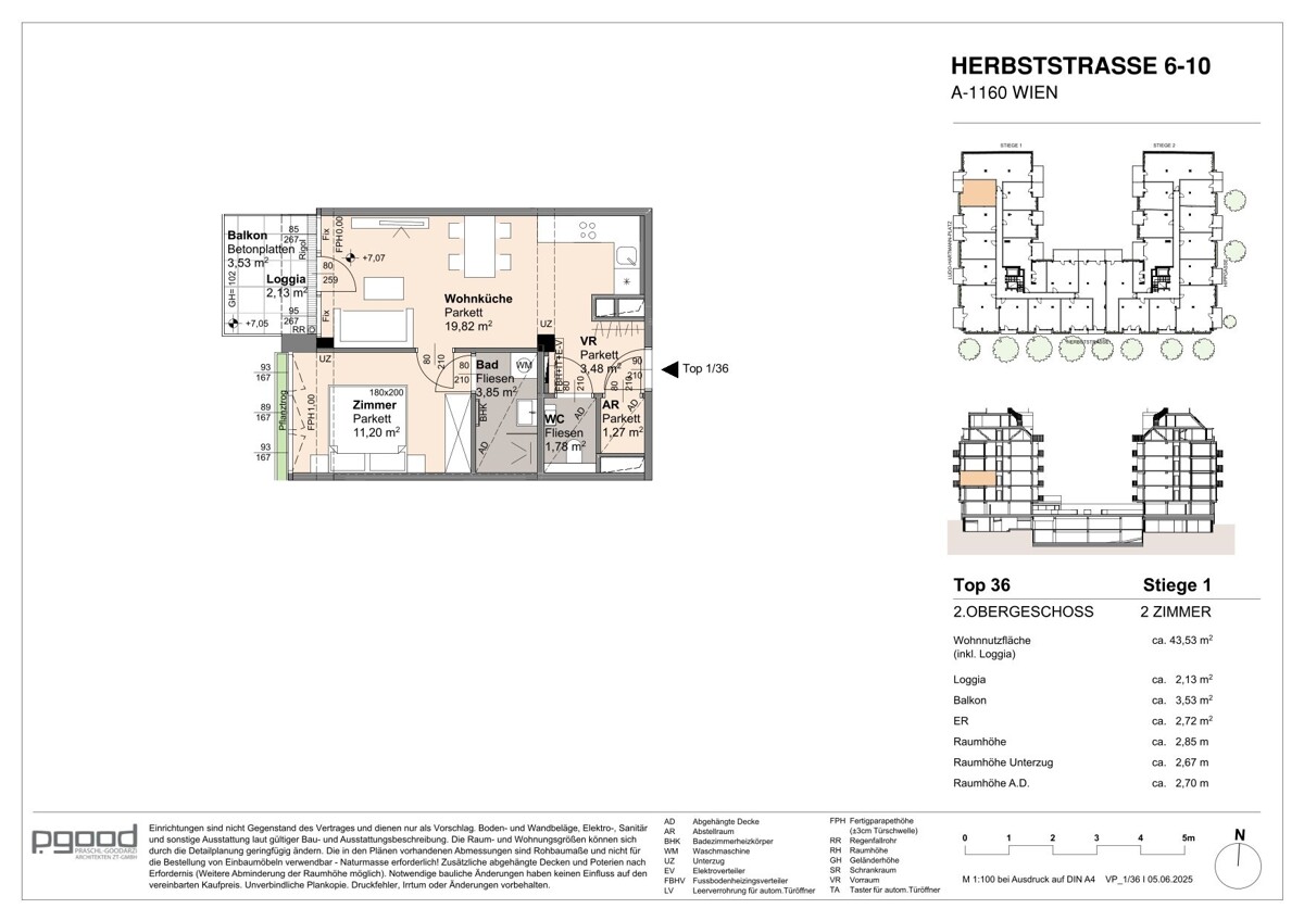 Vorsorge leicht gemacht! Hochwertige 2 Zimmer Wohnung in gefragter Lage! /  / 1160 Wien / Bild 1