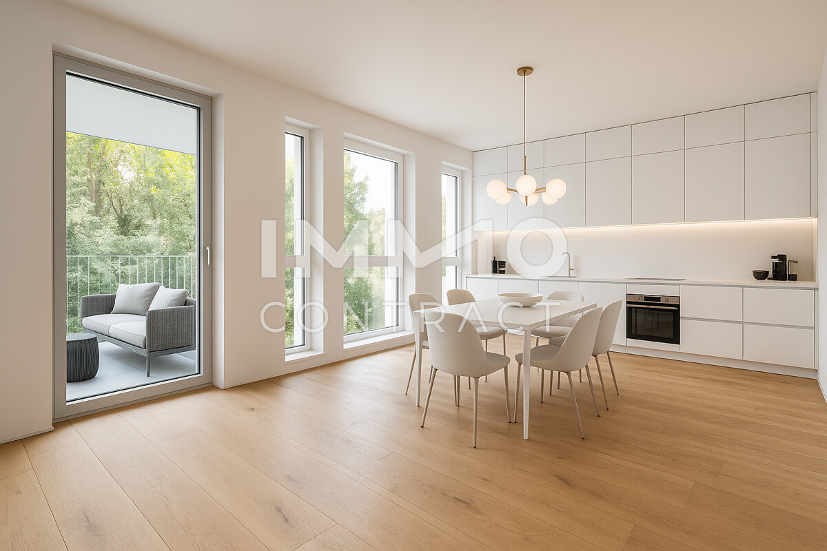 3% Aktion: zwischen Aupark & Blumeng�rten! 3-Zimmer-Traum im gr�nen mit 2 Balkonen /  / 1220&nbsp;Wien / Bild 2