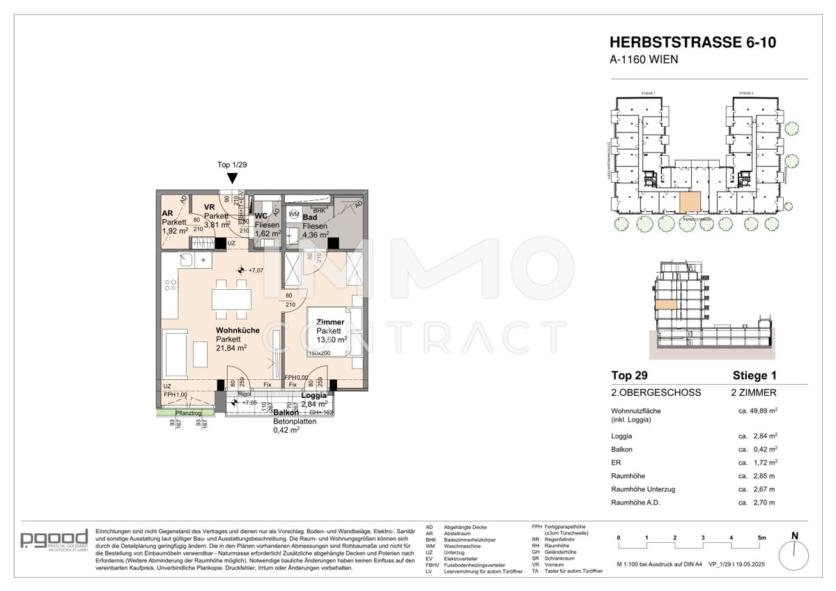 Gemtliche 2 Zimmer Wohnung! Perfekte Infrastruktur! Nhe 7. Bezirk! /  / 1160 Wien / Bild 7