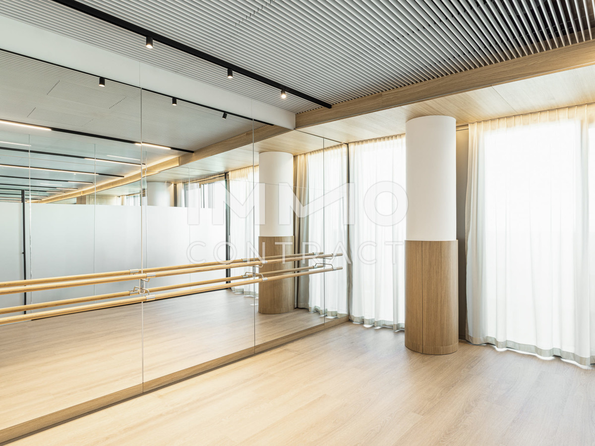 Traum-Apartment mit Rundumblick und 86 qm Balkon . Gym, Sauna, Pool, Bar, Restaurant & Lounges /  / 1220 Wien / Bild 9