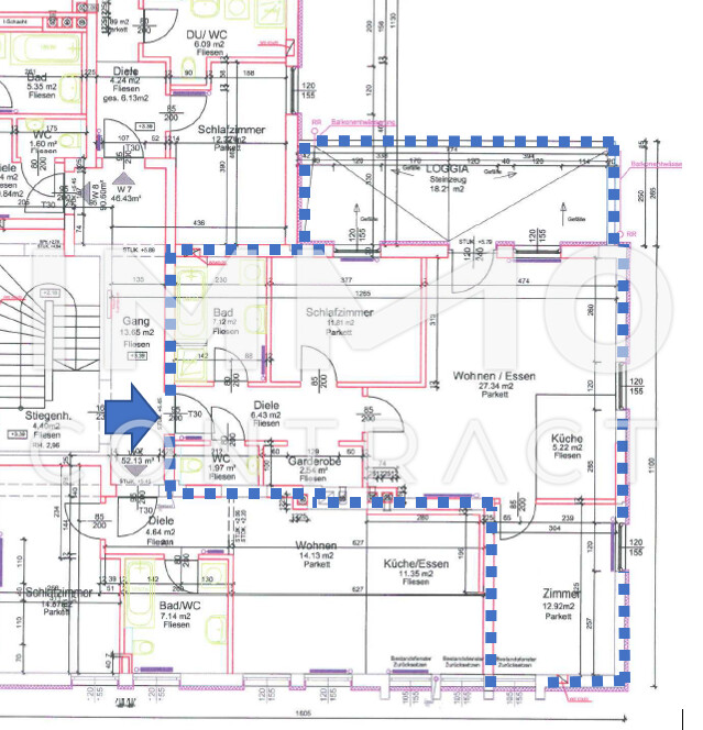 Sonnige 3-Zimmer Wohnung in der Sophiengutstraße 31 / Froschberg / / 4020 Linz / Bild 7
