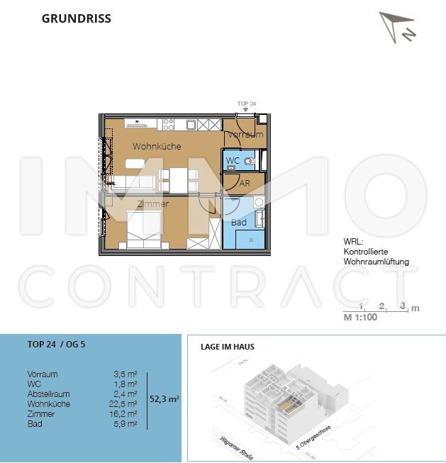 2- Zimmerwohnung in Kagran; Nhe U1 und Donauzentrum /  / 1220 wien / Bild 8