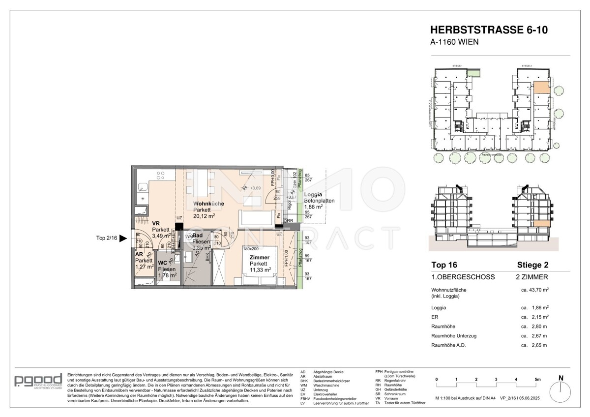WOHNEN AM PARK - Urban & Grn - Zentral gelegene 2 Zimmer Wohnung. Nhe zum 7. Bezirk! /  / 1160 Wien / Bild 1