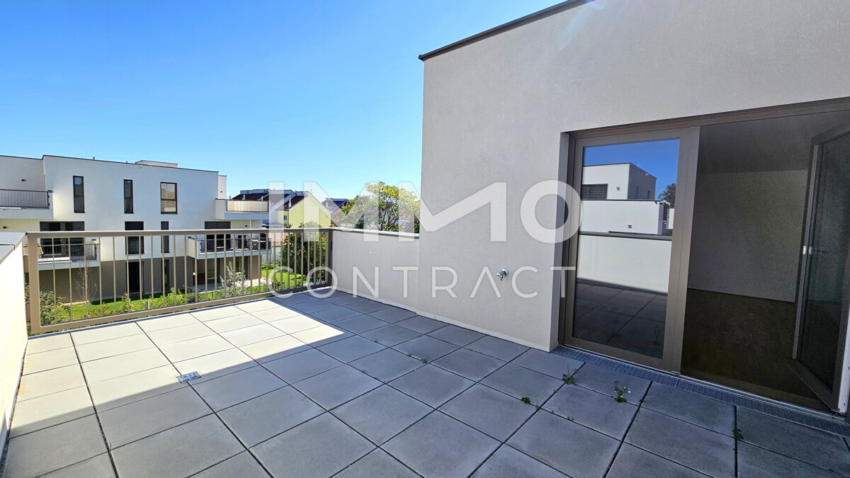 Terrassentraum: Moderne, helle 3-Zimmer-Wohnung mit Grnblick im Erstbezug - provisionsfrei! /  / 2333 Leopoldsdorf / Bild 1
