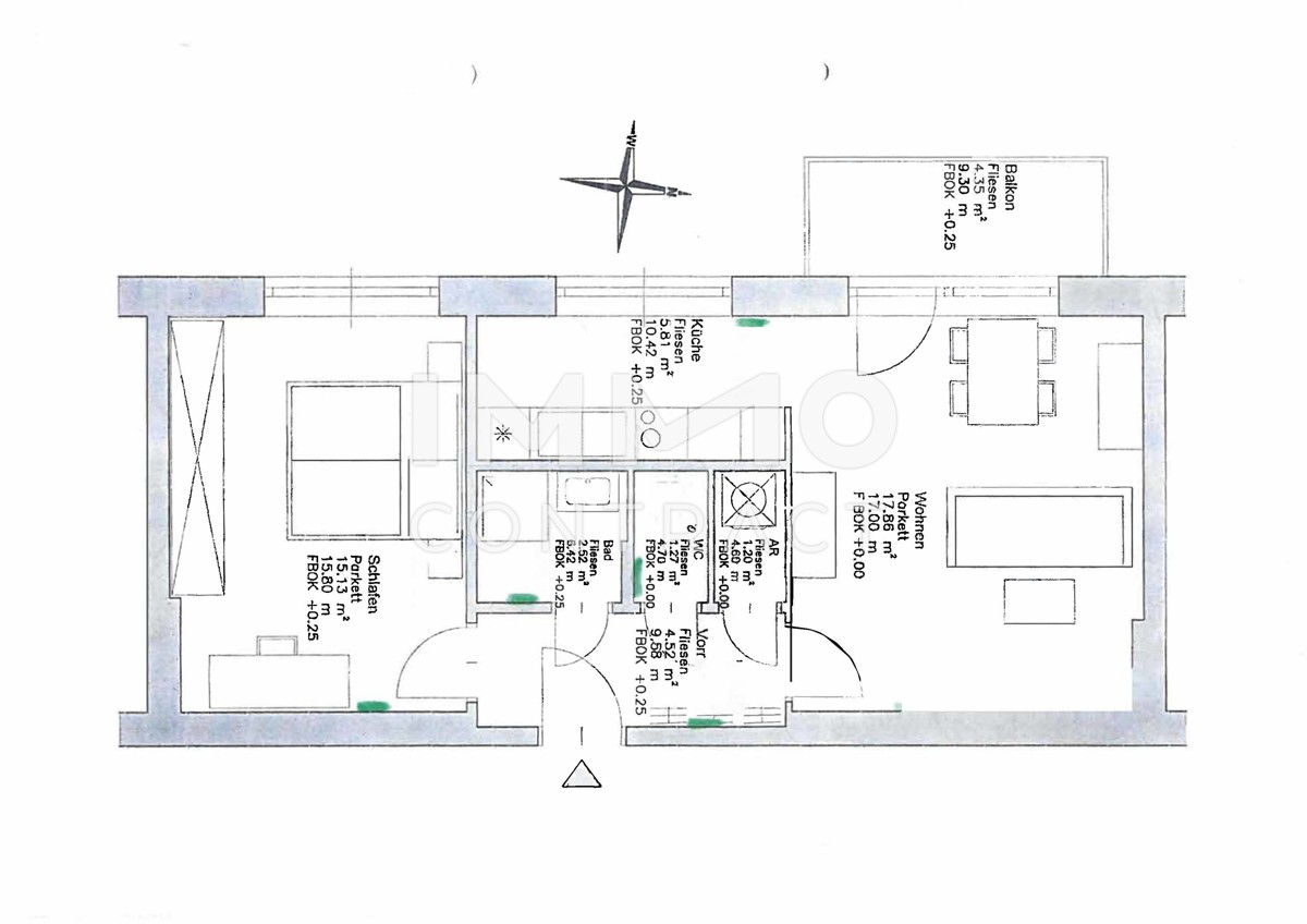 MARIATROST SANIERTE HELLE 2-ZIMMER WHG MIT BALKON UM ? 650,-- /  / 8010 Graz / Bild 8