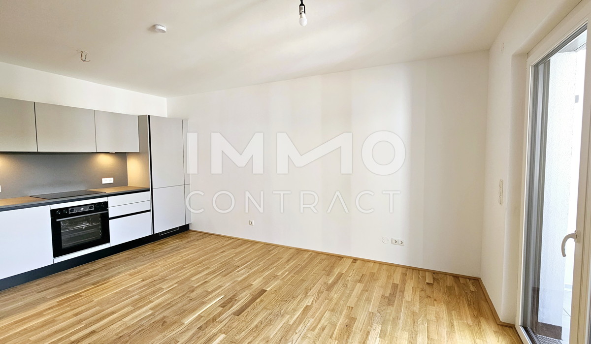 Attraktive Anlagewohnung in neuem Wohnensemble: Moderne, großzügige 1-Zimmer-Wohnung mit Tiefgarage / / 2700 Wiener Neustadt / Bild 2