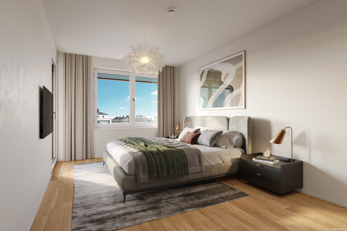 9. Floor with a view! Directly at the main train station: Commission-free + Completion in October /  / 1100 Wien / Bild 3
