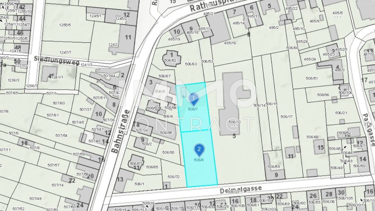 groer Baugrund in Hohenau - im Zentrum und doch ruhig in einer Einbahn /  / 2273 Hohenau an der March / Bild 1