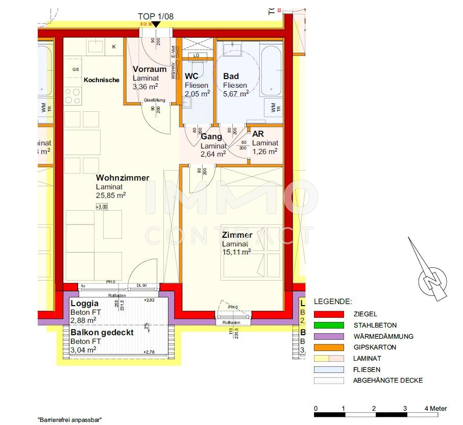 2 Zimmer Starterwohnung /  / 3141 Kapelln / Bild 7