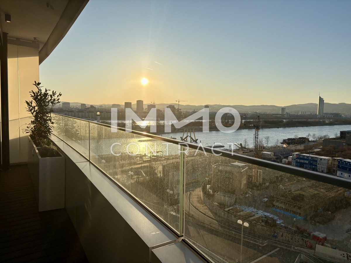 TOP mblierter Erstbezug mit Donau- und Cityblick, Gym, Spa, Pool, Lounges, uvm im Turm (NEW) /  / 1220 Wien / Bild 2