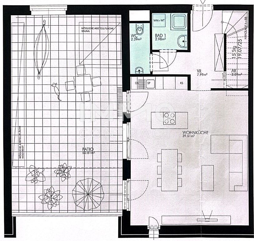Exklusive Maisonettewohnung mit Gartenfeeling ? 4 Zimmer auf ca. 118?m mit 50?m Terrasse /  / 1210 Wien / Bild 12